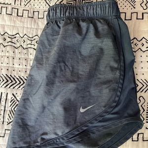 Dri-Fit Lined Nike Blue Running Shorts